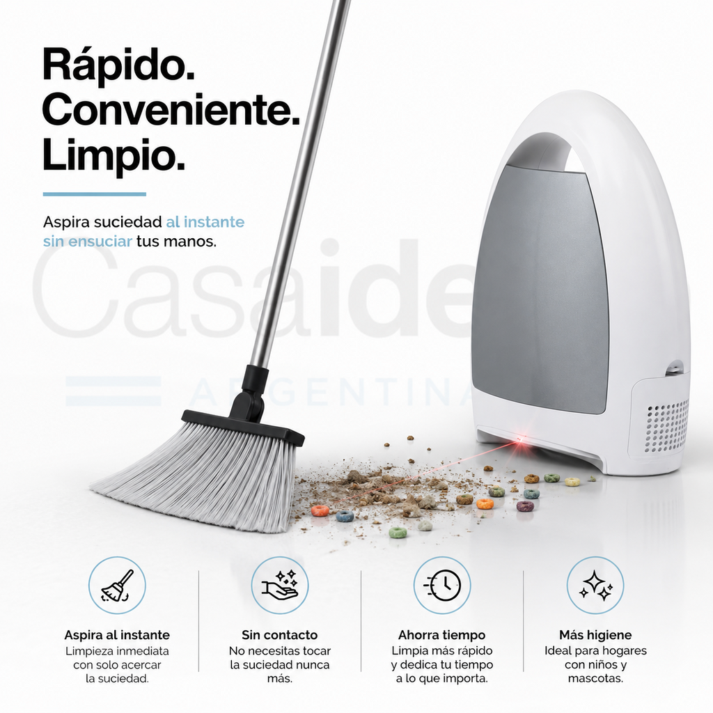 Aspiradora Estacionaria Home con Sensor Infrarrojo