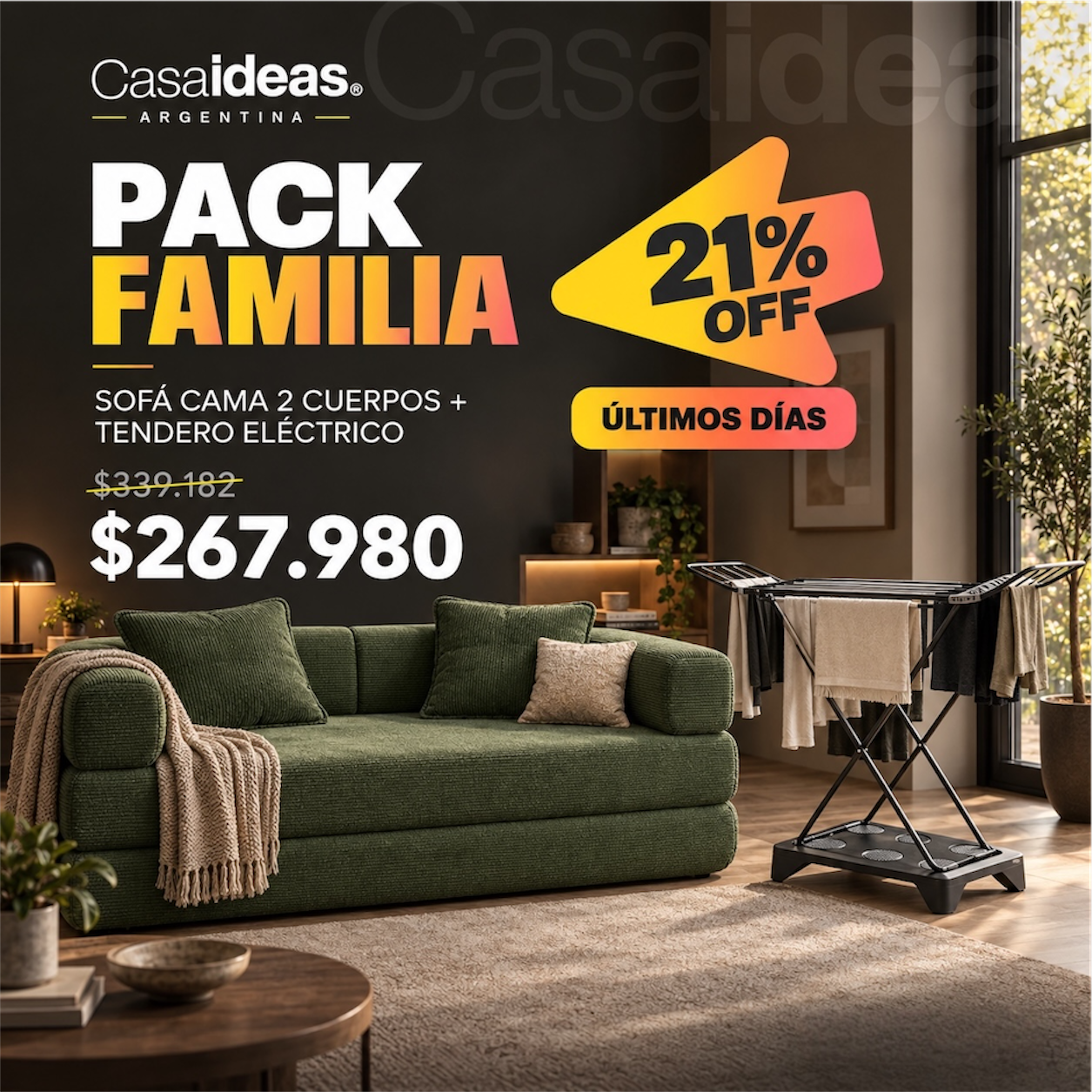 PACK FAMILIA | 21% OFF