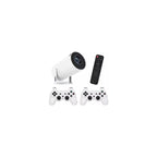 Proyector Portátil 2 en 1 Smart + Consola Retro, WiFi, Bluetooth y 2 Controles
