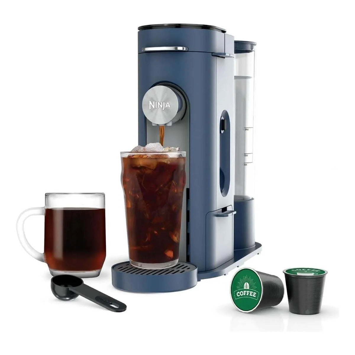 Ninja Pods & Grounds Specialty PB051GB – Cafetera con Espumador de Leche
