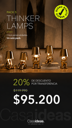 Thinker Lamps – Lámparas Recargables