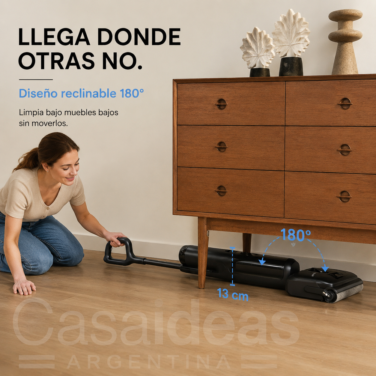 Tineco Floor ONE i6 Stretch – Aspiradora y Trapeadora Húmeda y Seca