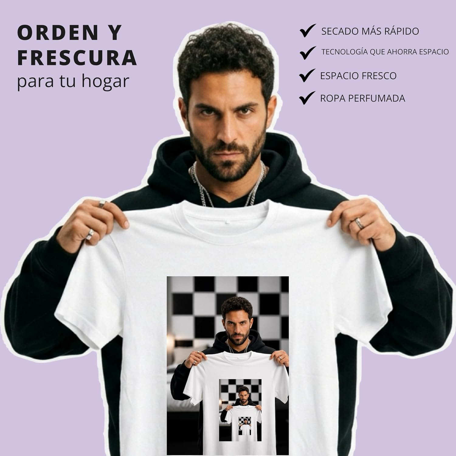 HEYDRY® Secador de Ropa para tendedero