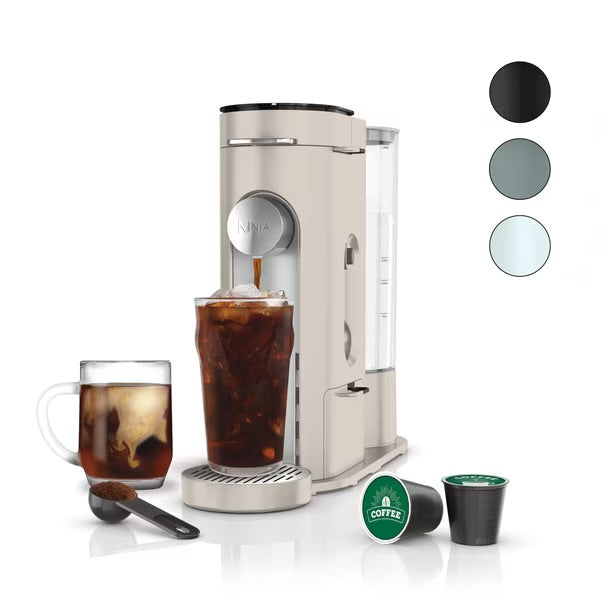Ninja Pods & Grounds Specialty PB051GB – Cafetera con Espumador de Leche
