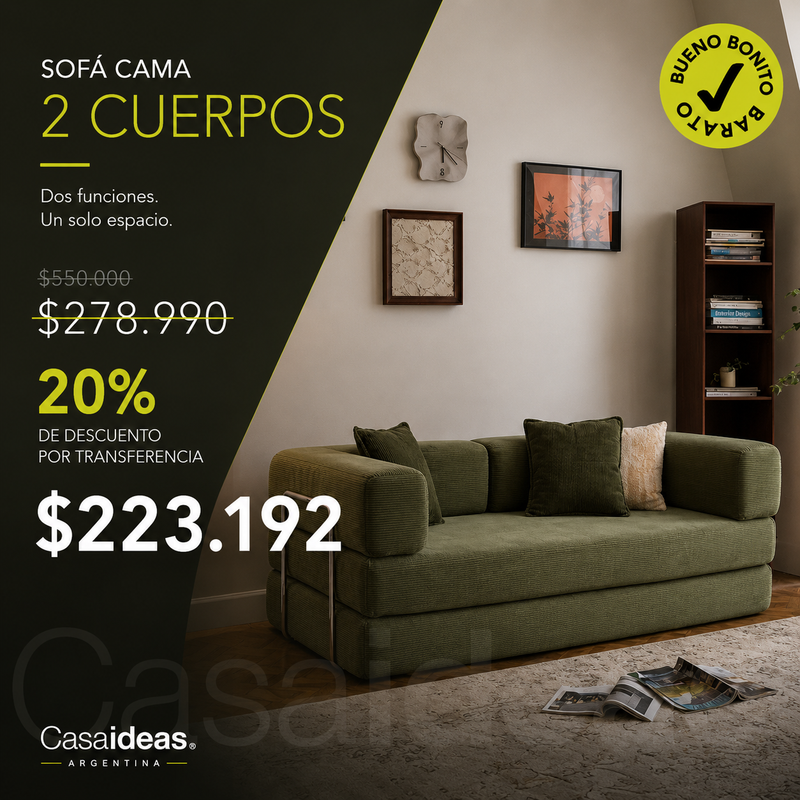 Sillón Teddy™ 2 en 1 | Sofá y Cama en Segundos