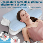 Almohada Japonesa - Cervical de Espuma Viscoelástica con Efecto Refrescante