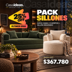 PACK SILLONES | 25% OFF