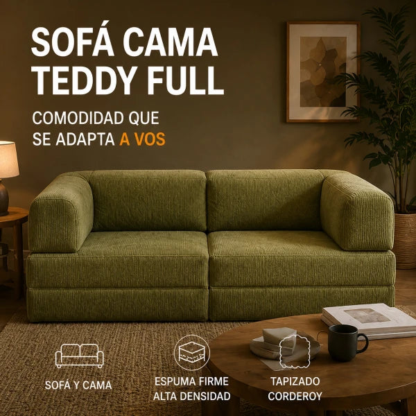 Sillón Teddy™ 2 en 1 | Sofá y Cama en Segundos